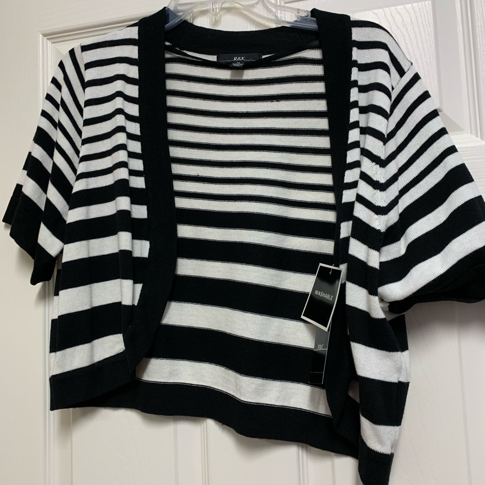 Sweater topper!